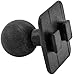 ARKON 25mm Ball to Dual T-Tab Mounting Pattern Adapter - Black - APRM2T