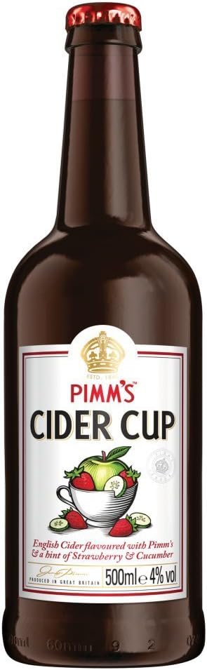 Pimms Cider Cup 12 X 500ml Bottles Amazon Co Uk Beer Wine Spirits