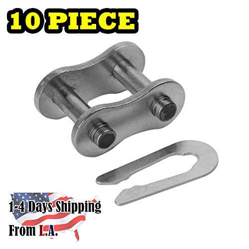35 SS Stainless Steel Roller Chain Connecting Link (10PCS)