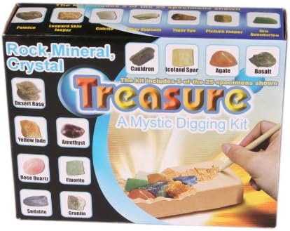 WW Global Trading Gems Digging Kit - Dig Out Gemstones with digging tool