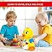 BestFire® Musical Dancing and Singing Duck Toy – Walks, Flaps Wings - 6 Songs, Speaking and Sound Effect Modes - Toys Gift for Babies, Toddlers, Kids