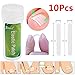 ZHUOTOP 10pcs Ingrown Toenail Straightening Clip Curved Brace Toenails Thick Paronychia Correction Tool 4mm