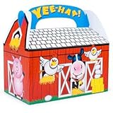 8 Farm Barnyard Animal Treat Boxes