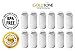 GoldTone Brand Pet Fountain Charcoal Water Filter Compatible with DRINKWELL 360 & DRINKWELL 360 Stainless Multi-Pet Fountains. (12 Water Filters)