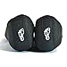 Nufoot Ballet Flats Women's Slippers, Travel Slippers, Yoga Socks, Indoor Shoes, Black, Medium