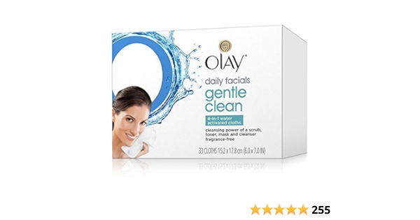 oil of olay cleansing cloths