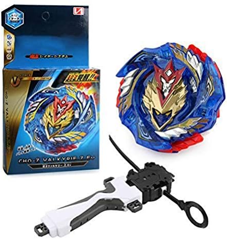 Wywei Bey Burst Blade Evolution String Launcher Grip Kit God Bay Battling Top Booster Geist Fafnir. High Performance 4D Bey Left Right Launcher Spinning Top Boys Game Toys Bey Battle Set (B-127)