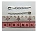 50pcs 55mm Silver Tone Bobby Pins Hair Clips with Glue On Flat Pads for DIY