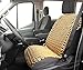 Zento Deals Natural Royal Wood Bead Seat Cover Massage Cool Premium Comfort Cushion- Reduces Fatigue The Car or Truck or Your Office Chair