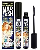 Mad Lash Mascara, black, Water-resistant, Smudge-Proof, Cruelty-Free, 0.27 Oz - 2 Pack