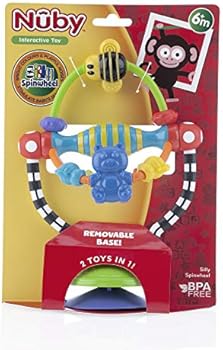 Nuby Silly Spinwheel with Suction Base 