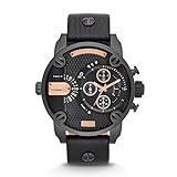 Diesel Men's DZ7291 Little Daddy Analog Display Analog Quartz Black Watch