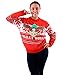 Christmas Vacation Marty Moose Walley World Adult Red Ugly Christmas Sweater