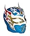 SIN CARA LYCRA Youth Lucha Libre Wrestling Mask - KIDS Costume Wear - BLUE