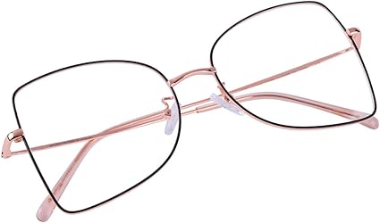 big wire frame eyeglasses