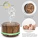 Diffusers for Essential Oil 2 Pack, Mogomiten 450ML Wood Grain Essential Oil Diffuser Ultrasonic Aroma Diffusers Humidifiers for Large Room with 8 Color LED Light 4 Timer Settingsthumb 3