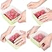 BEW Reusable Eco Silicone Food Wraps,Seal Bowl Covers, Food Stretch Lids,Environmental Kitchen Tools (Pack of 5)