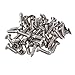 BQLZR Chrome Guitar Bass Pickguard Screws Pack Of 50