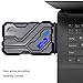 Laptop Cooler, Aicheson Ultra Slim Laptop Cooling Pad Chill Mat with 6 Quiet Fans USB Powered Adjustable Mounts Stand with LED Lights