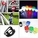 Beeagle- 6Pcs Silicone Beetle Frog LED Mountain Bike Bicycle Headlights Tail Warning Lights