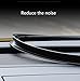 AUTOXON 160cm Edge Trim Rubber Seal Protector Guard Strip For The Space Between Dashboard and Windshield of Cars S for size