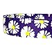 Blueberry Pet 2 Pattern Loving Daisy Prints Dog Leash with Soft & Comfortable Handle, 5 ft x 3/4