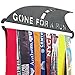 Gone For a Run | Runner's Race Medal Hanger Black