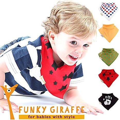 funky giraffe bibs amazon
