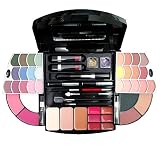 Cameo Cosmetics Premium Makeup Kit Set with Multi-Layered Plastic Compact, 55 Piece