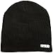 neff Daily Beanie, Warm, Slouchy, Soft Headwear, Black, One Size