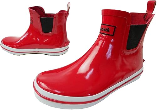 Amazon カミック レインブーツ シャロン ロー ラバーブーツ サイドゴア ショート 長靴 レディース Kamik カミック ブーツ ブーティ