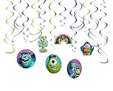 American Greetings Monsters University Hanging Party Decorations, Party Supplies