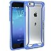 iPhone 6S Case, POETIC Affinity Series [Premium Thin]/No Bulk/Protection where its needed/Clear/Dual Material Protective Bumper Case for Apple iPhone 6S /iPhone 6 (Blue/Clear)