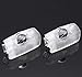 biukpci Car LED Door Light Projector Ghost Shadow Welcome Lamp for Lexus RX/ES/GX/LS/LX/IS Series 4 Pack