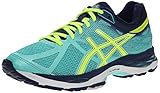 ASICS Women's Gel-cumulus 17 Running Shoe, Aqua Mint/Flash Yellow/Navy, 9 M US