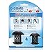 PretiHom B-Comb Universal Bathtub Drain Hair Catcher Stand-Up Shower Stall Drain Protector/Strainer/Snare 2 Pack