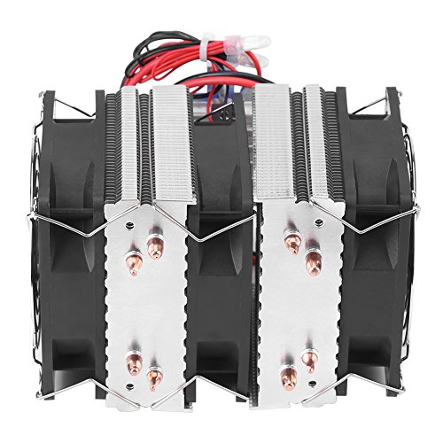 DC 12V Thermoelectric Cooler Semiconductor Refrigeration Water Chiller Cooling Device for Fish Tank(120W(<30L)-120W (for 30L Fish Tank)