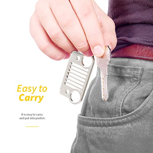 4 Teenitor+Grille+keychain+Accessories+Stainless