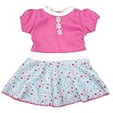 Ebuddy Summer Dress Doll Clothes For 16 Inch High Simulation Baby