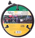 Rocky Mountain Goods Soaker Hose - Heavy duty rubber - Saves 70% water - End cap included for additional hose connect - Great for gardens/flower beds - Reinforced fittings (25-Feet by 1/2-inch)
