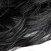 Beauty Wig World BUN Up Do Hair Piece Hair Ribbon Ponytail Extensions Comb Clip Scrunchy Scrunchie Curly or Messy #1B Black