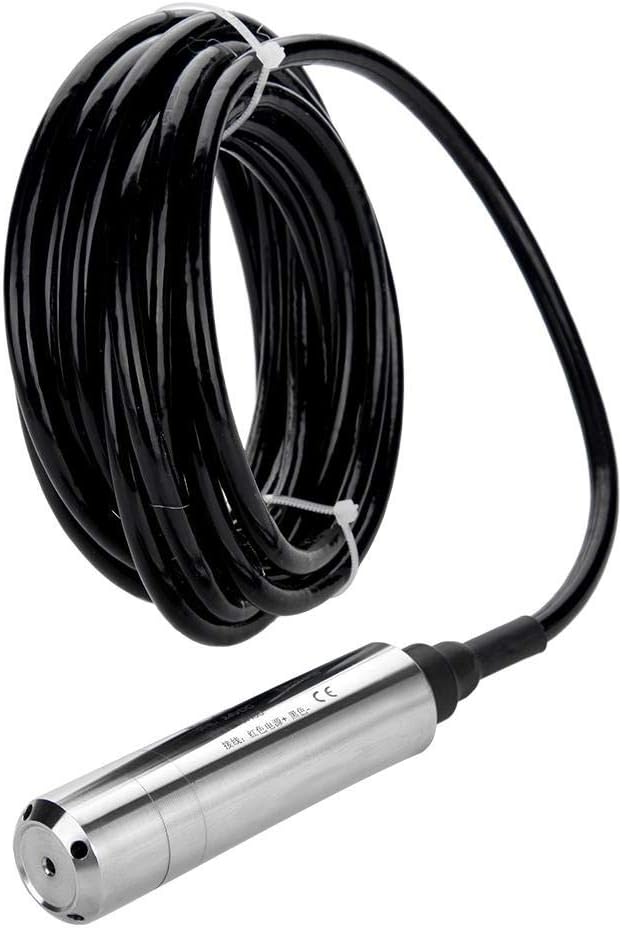 Level Sensor - Throw-in Type Liquid Level Sensor Detecting 0-5m Range Depth DC24V 4-20mA