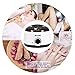 Wax Warmer - KERUITA Hair Removal Wax Kit with 3 Hard Wax Beans and 20 Wax Sticks, 500cc Detached Pot, White (Wax warmer)