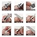 Manicure Set Professional Nail Clippers Kit Pedicure Care Tools-Stainless Steel Women Grooming Kit 16Pcs With Pink PU Leather Case for Travel or Home