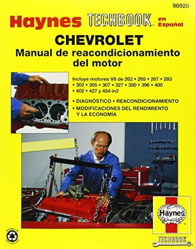Chevrolet Engine Overhaul (Spanish) Techbook (Haynes Techbook en Espanol)