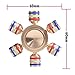 Hexagonal Gyro, Loyalfire Detachable with 6 Fidget Spinner, 2 to 3 Minutes EDC Finger Focus Toy with Ultra Durable High-Speed Spins Precision Copper Material, Best Stress Reducer Relieves ADHD Anxiety