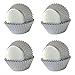 SophieBella Silver-Foil Cupcake-Liners Paper-Baking-Cups for Holiday,400 pcs