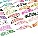 Boao 64 Pieces Hair Clips Barrettes Animal Pattern Metal Snap Hair Pins Cartoon Design Hairpins for Girls Hair Accessories