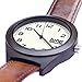 Luno Wear Men's Wood Watch, Wood and Genuine Leather, The Pine