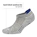 Balega Hidden Cool Cushioning Performance No Show Athletic Running Socks for Kids / Children (1 Pair), Bright Pink/Purple, Large